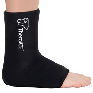 TheraIce Hot & Cold Ankle Compression Sleeve - Men’s L/XL - New!